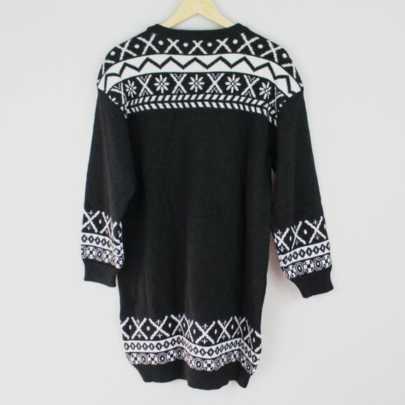 NWT Moschino Teddy Bear Sweater Dress | Cozy Knit Logo Winter Dress - Picture 10 of 15